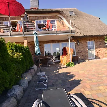 Apartment Reet - Meerblick - Terrassenwohnung Sonnenkliff Eg Groß Zicker